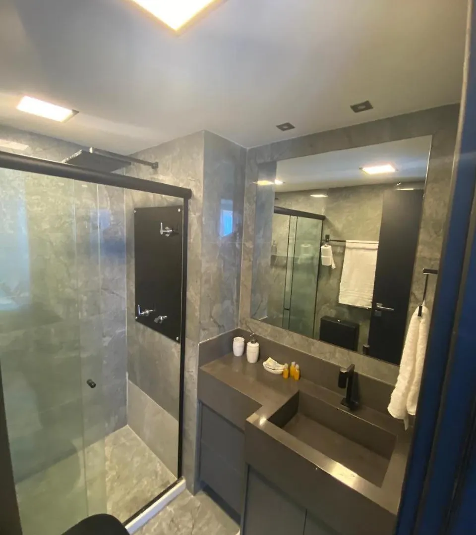 酒店 纳塔耳 Golden Tower - Flat A Beira Mar酒店 巴西